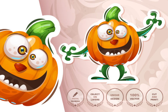 Cute Halloween Pumpkin Seamless Pattern: A Creative Addition for Any Project