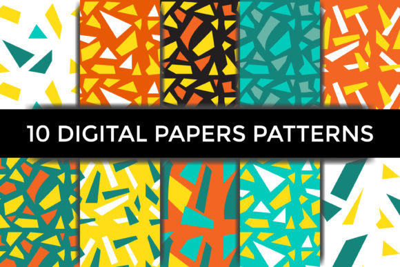Digital Colorful Piece of Paper Pattern: A Vibrant Addition to Your Creative Projects
