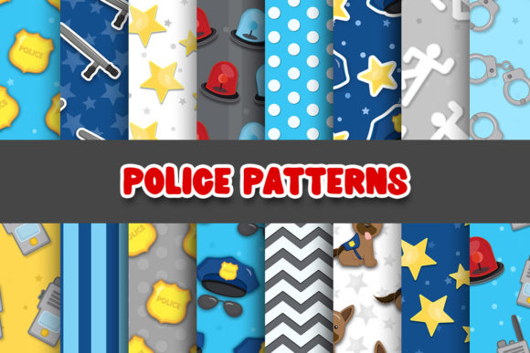 Police Digital Papers: Creative Inspiration
