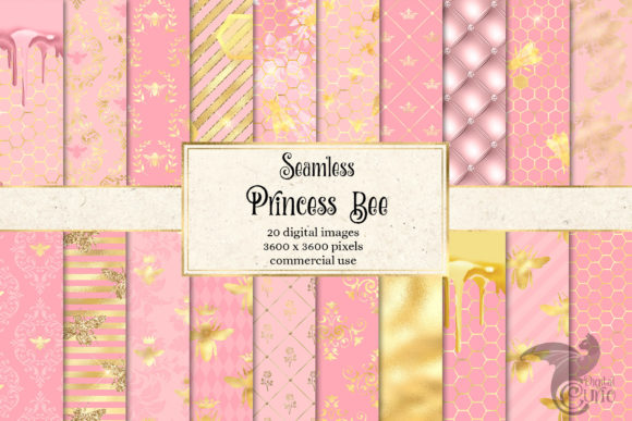 Princess Bee Digital Paper