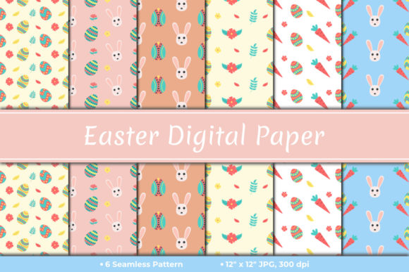 Seamless Pattern Easter Egg: A Versatile Design Tool for Creatives and Businesses